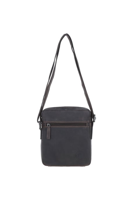 'Lisbon' Real Leather Messenger Bag - Image 2