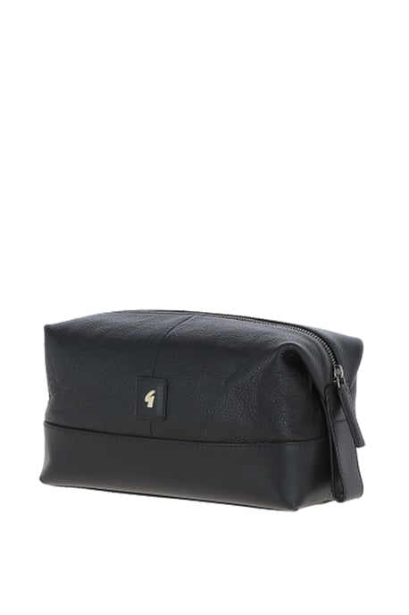 'Milo' Real Leather Washbag - Image 1