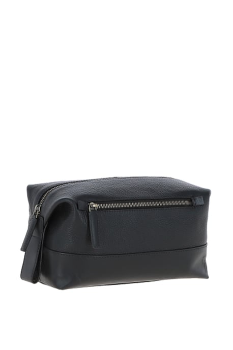 'Milo' Real Leather Washbag - Image 3