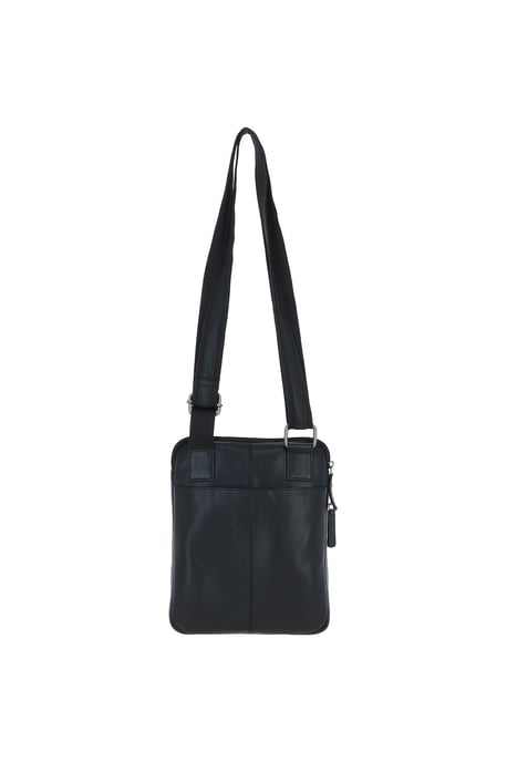 'Berlin' Real Leather Messenger Crossbody Bag - Image 4