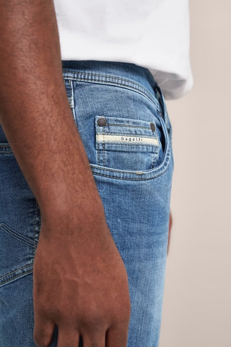 Bugatti Herren Jeans met een licht gebruikte look - Image 4