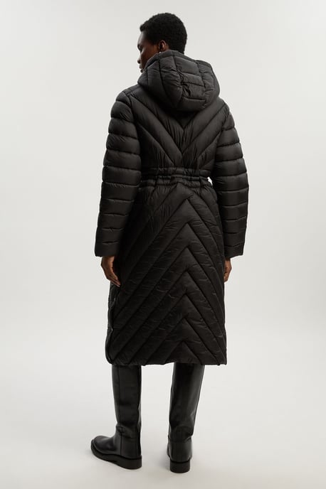 Petite Lightweight Knee Length Packable Coat - Image 4