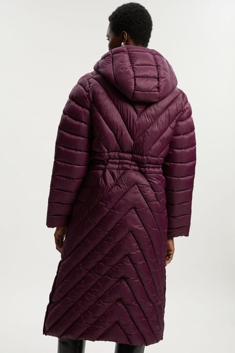 Petite Lightweight Knee Length Packable Coat - Image 4
