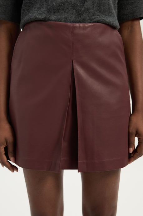 Faux Leather Skort - Image 3