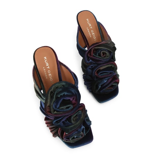 Kurt Geiger London Velvet Bloom Mule Mules - Image 2