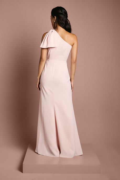 Coast Honoured Bow One Shoulder Maxi Bridesmaid Dress - Image 3
