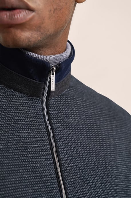 Bugatti Herren Sweatjack met steekzak - Image 5
