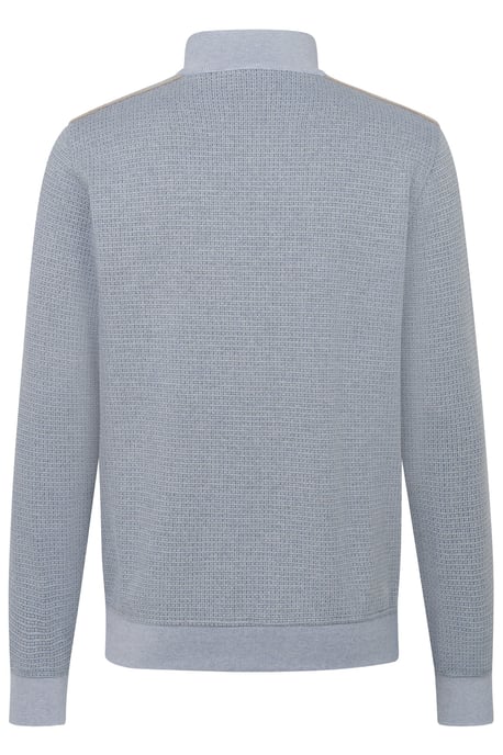 Bugatti Herren Sweatshirt Troyer met opstaande kraag & ritssluiting - Image 5