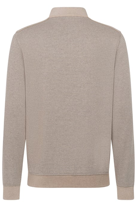 Bugatti Herren Sweatshirt Troyer met opstaande kraag & ritssluiting - Image 5