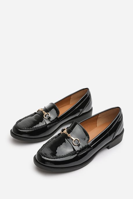 Wheres That From Womens 'Maison' School Shoes Buckle Slip On Loafers - Image 4