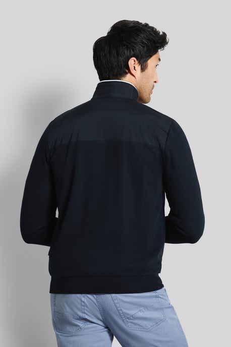 Bugatti Herren Sweatjack met rijstkorrelstructuur - Image 2
