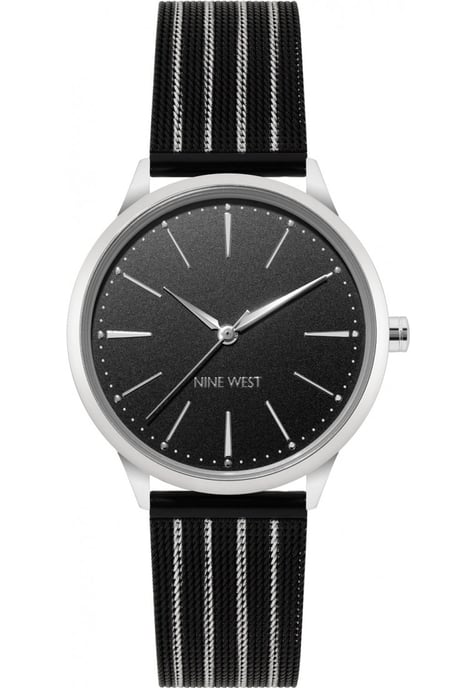 Nine West NW-2567SVBK Ladies Watch - Image 1