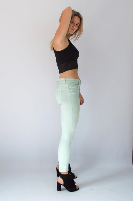Slim Leg Ankle Grazer Jeans - Image 6