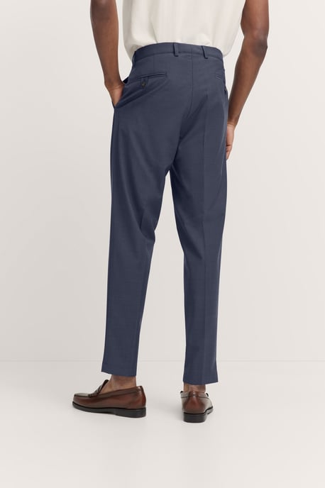 Bugatti Herren Geplooide broek met stretch en plooien - Image 2