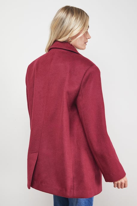 Relaxed Blazer Coat - Image 4