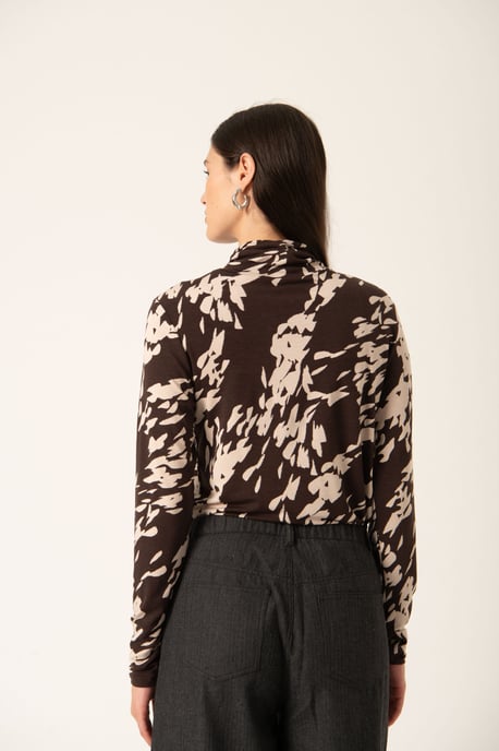 SLHanadi Printed Rollneck LS Regular fit - Image 3