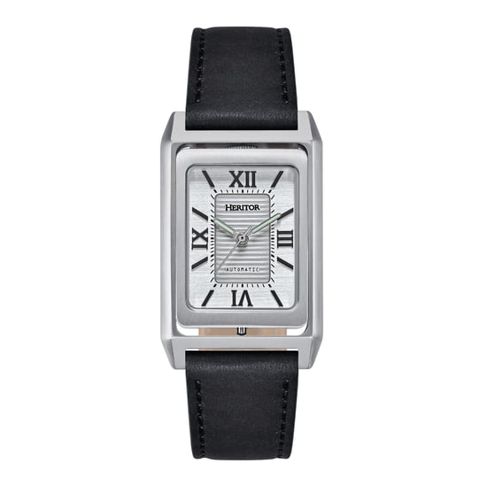 Heritor Automatic Esteban Leather Band Watch - Image 1