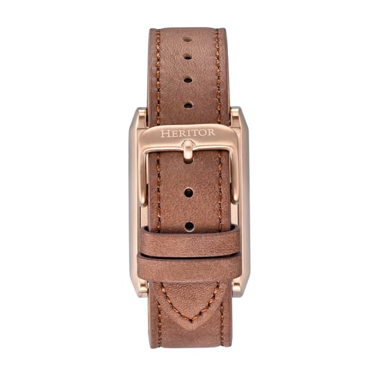 Heritor Automatic Esteban Horloge met Leren Band - Image 2