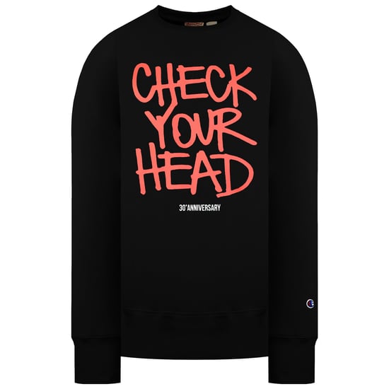 Champion x Beastie Boys Mens Black Sweater - Image 1
