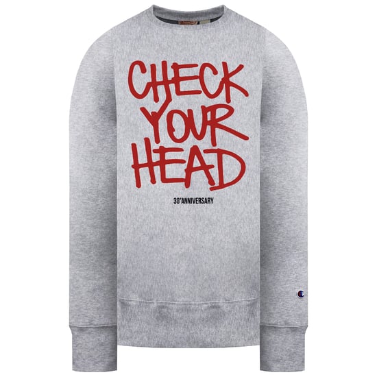 Champion x Beastie Boys Mens Grey Sweater - Image 1