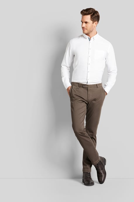 Bugatti Herren Chino-broek met een licht gebruikte look - Image 4