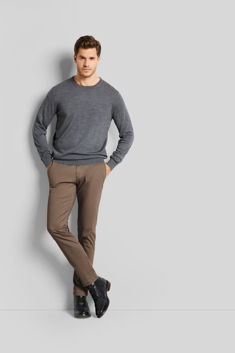 Bugatti Herren Chino-broek met een licht gebruikte look - Image 4