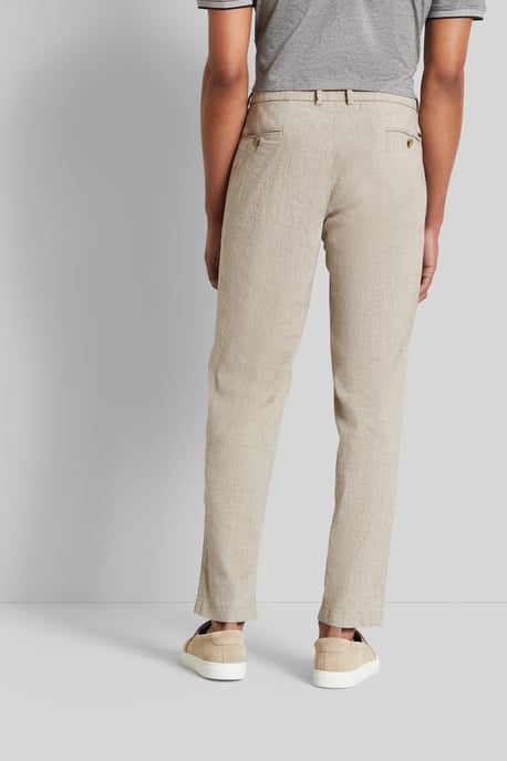 Bugatti Herren Geplooide broek met taps toelopende pasvorm - Image 2