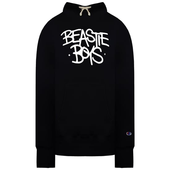 Champion x Beastie Boys Mens Black Hoodie - Image 1