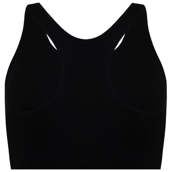 Champion Logo Womens Black Sports Bra - Image 2