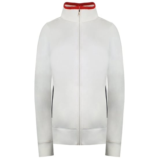 Champion Plain Womens White/Navy Tracksuit - Image 2