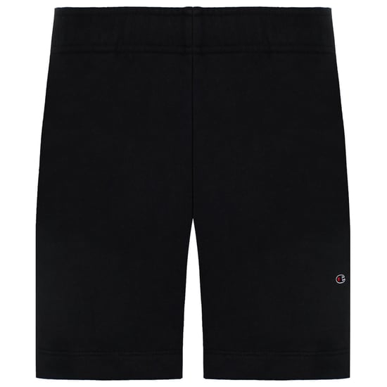 Champion Logo Womens Black Shorts - Image 1
