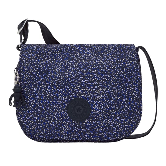 Kipling Loreen M Printed Womens Navy Crossbody Bag - Image 1
