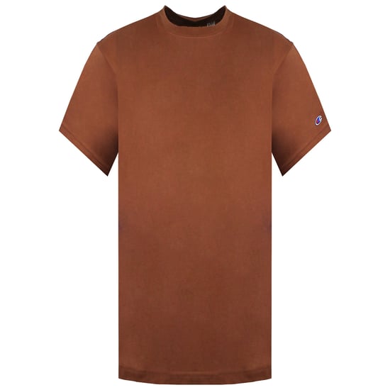 Champion Plain Mens Brown T-Shirt - Image 1