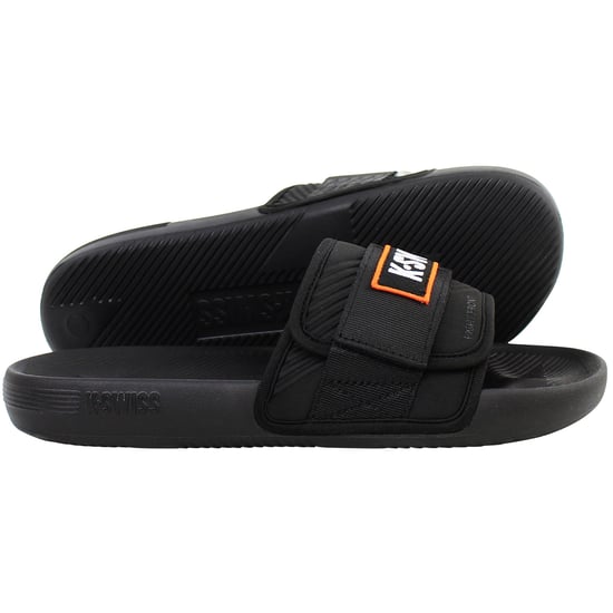 K-Swiss x McLaren Mens Black Sliders - Image 4