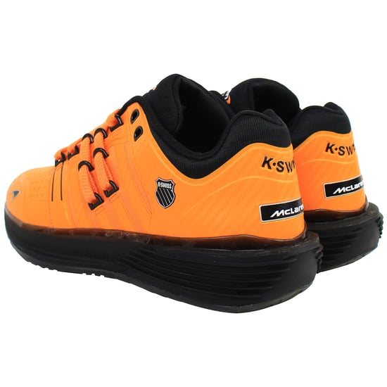 K-Swiss SI-18 Ultrashot x McLaren F1 Team Womens Orange Trainers - Image 3