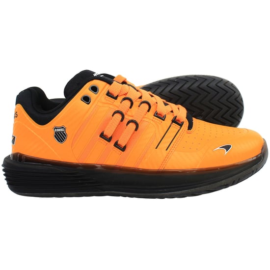 K-Swiss SI-18 Ultrashot x McLaren F1 Team Womens Orange Trainers - Image 4