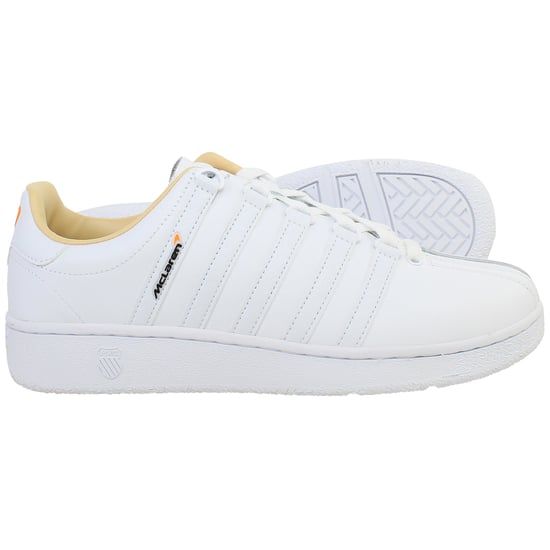 K-Swiss Classic VN x McLaren F1 Team Mens White Trainers - Image 4