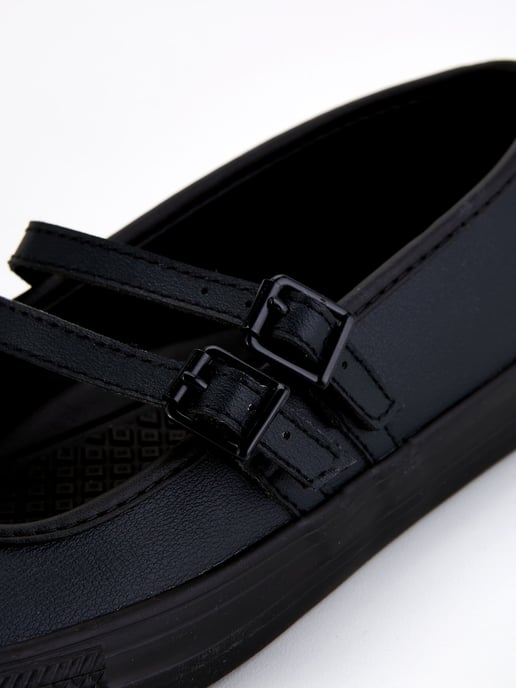 Converse Black Womens Foundation Chuck Taylor All Star Dainty Mary Jane Trainers - Image 4