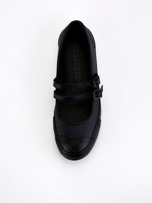 Converse Black Womens Foundation Chuck Taylor All Star Dainty Mary Jane Trainers - Image 5