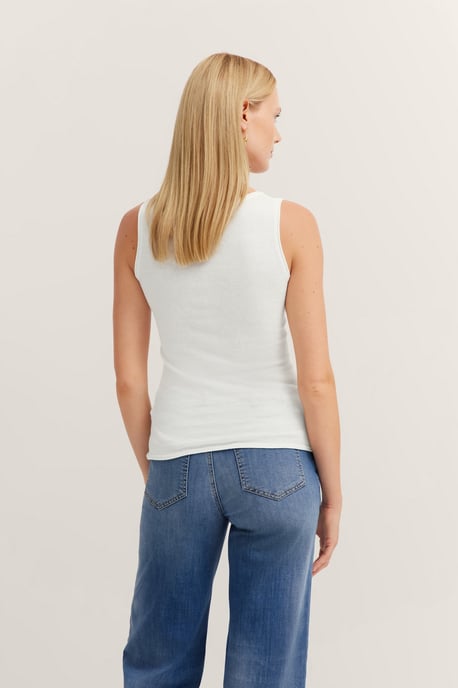Bugatti Damen Top in comfortabele katoenmix - Image 2