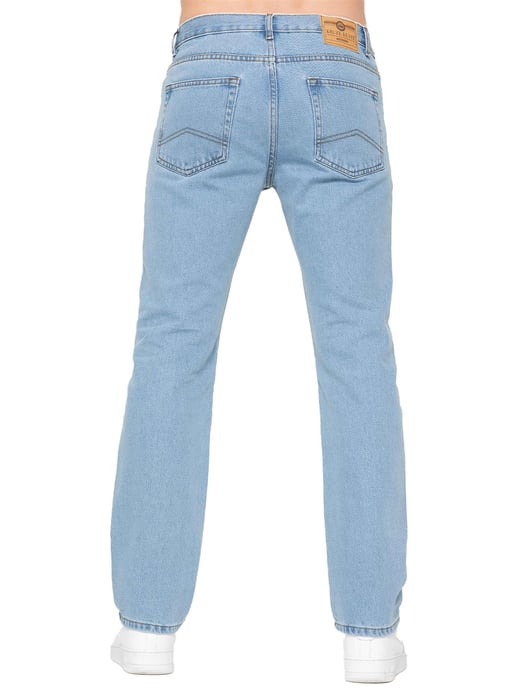 Kruze | Mens Straight Leg Denim Jeans - Image 3