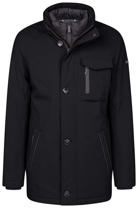 Bugatti Herren Jas met oprolbare capuchon - Image 1