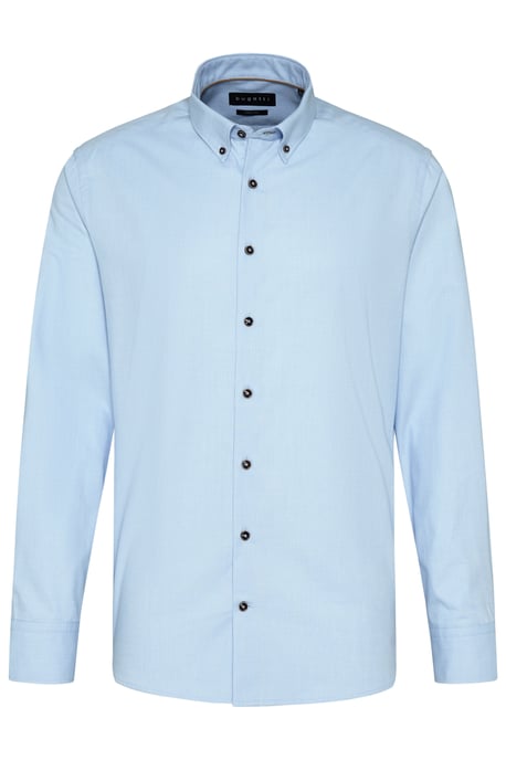 Bugatti Herren Shirt met lange mouwen van 100% katoen - Image 3