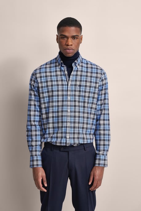 Bugatti Herren 100% katoen casual overhemd - Image 1