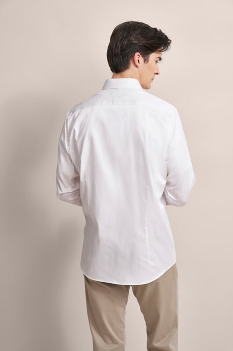 Bugatti Herren Satijnen overhemd met een eenvoudige look - Image 2