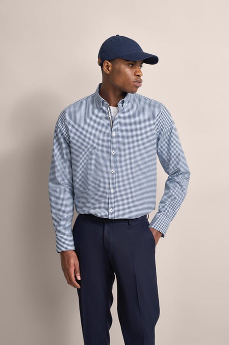 Bugatti Herren Oxford overhemd van 100% katoen - Image 1