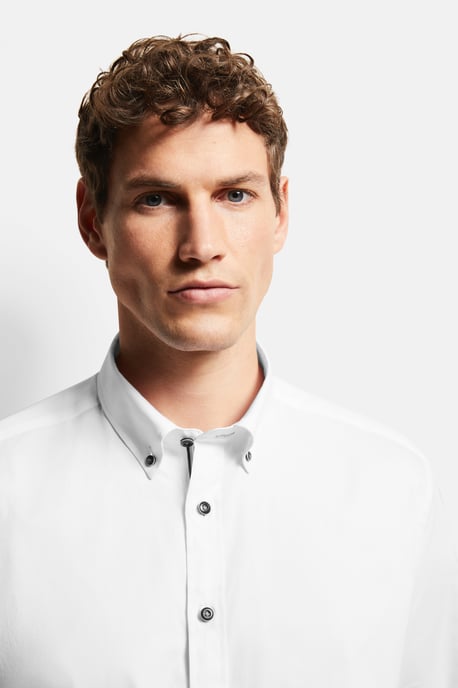 Bugatti Herren Baumwollhemd mit Button-Down-Kragen - Image 4