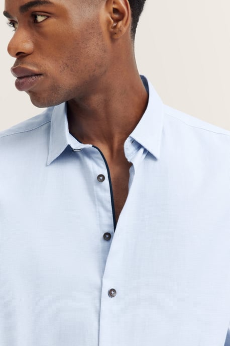 Bugatti Herren Shirt met gestructureerde look - Image 4