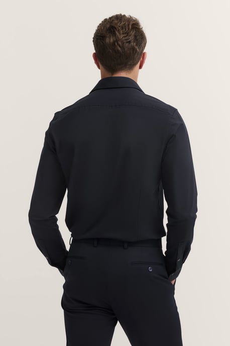 Bugatti Herren Jerseyhemd mit Kentkragen - Image 2