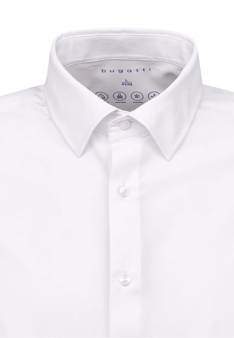Bugatti Herren Jerseyhemd mit Kentkragen - Image 5